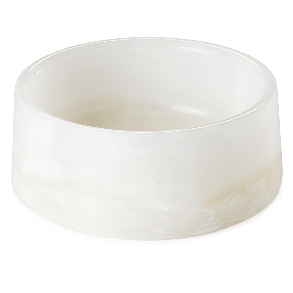 ame gemella marble pet bowl (small to medium size pets)